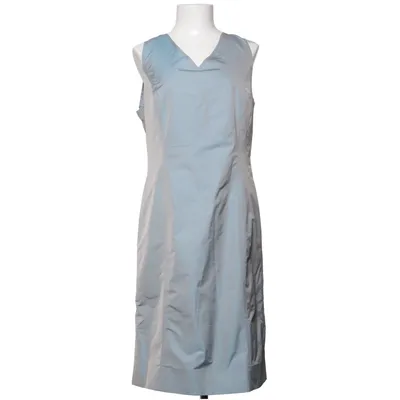 Robe (Bleu, Gris) de Avenue Acétate, Polyester