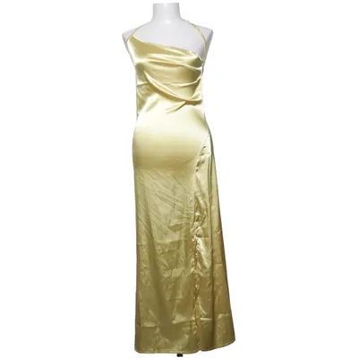 Robe longue (Jaune) Élasthane, Polyester