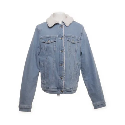 Gevoerde spijkerjas (Blauw) van &Denim by H&M Katoen, Elastaan, Polyester
