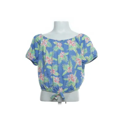 Crop Top (Blau, Mehrfarbig) von Mango