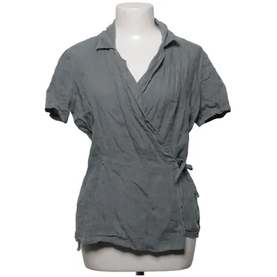 Wrap top (Gray) from 120% Lino Linen