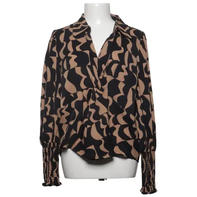 Bluse (Sort, Beige) fra I Say Polyester