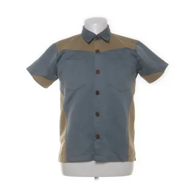 Short sleeve shirt (Blue, Beige) from Youths in Balaclava