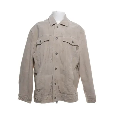 Läderjacka (Beige) från Angelo Litrico for C&A Skinn, Polyester