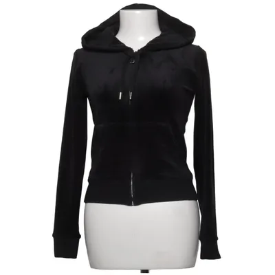 Hættetrøje (Sort) fra Juicy Couture Elastan, Polyester