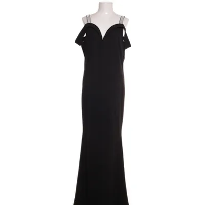 Aftenkjole (Sort) fra Fashion Nova Elastan, Polyester