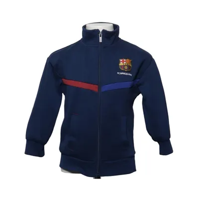Trainingsjacke (Blau) von FC Barcelona Baumwolle, Polyester