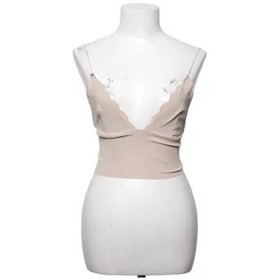 Crop top (Beige) from Chiquelle Elastane, Polyamide