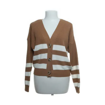 Strickjacke (Braun, Weiß) von Chiquelle