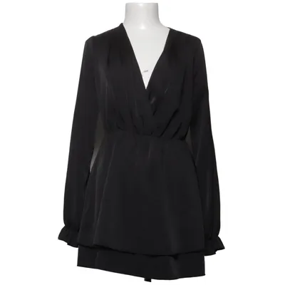 Jurk (V-Neck Tied Front Flowy Dress) van Donna Romina x NA-KD Polyester