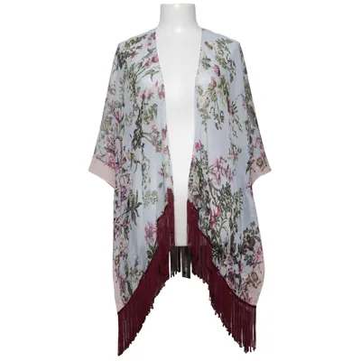 Poncho (Bleu, Rose, Vert) de Sfera Femme Collection