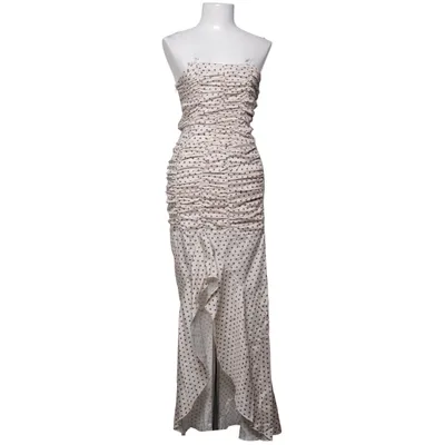 Långklänning (Beige, Svart) från PrettyLittleThing Polyester
