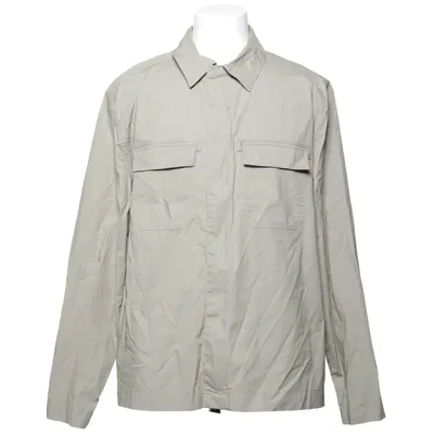 Overshirt (Groen) van H&M Man Katoen, Elastaan