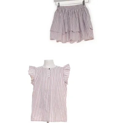 Set (Rosa, Vit) från Petit Bomull, Polyester
