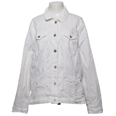 Jeansjacka (Vit) från The Denim C&A Bomull, Elastan