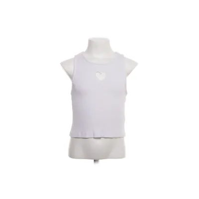 Tanktop (Wit) van Zara Katoen, Elastaan
