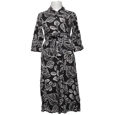 Shirt dress (Black, White) from Akkriti Viscose