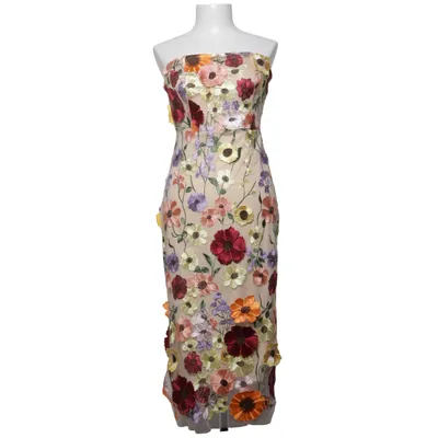 Dress (Beige, Multicolored) from Sunfere Polyester