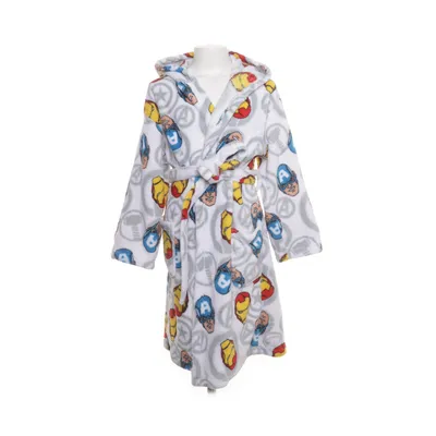 Bathrobe (White, Gray, Multicolored) from Marvel Avengers Polyester
