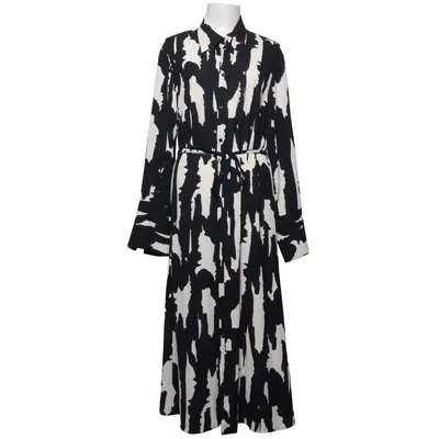Blousejurk (Zwart, Wit) van H&M Modern Classic Polyester