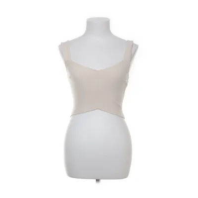 Top (Beige) van Abercrombie & Fitch Elastaan, Polyester