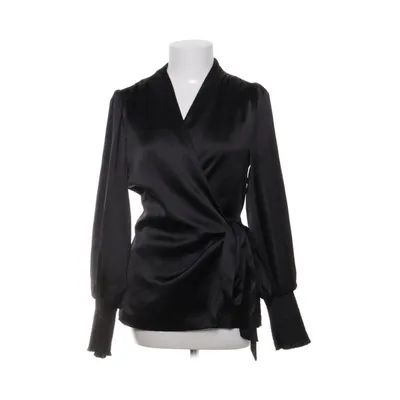 Wrap blouse (Black) from By Malina Collection