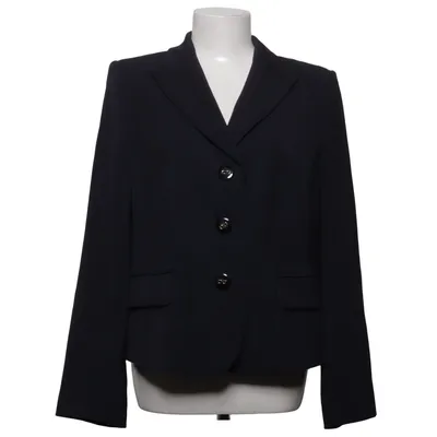 Blazer (Blue) from Marina Rinaldi Acetate, Elastane, Polyester, Viscose, Wool