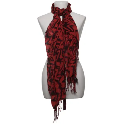 Châle (Rouge, Noir) de Deena & Ozzy Viscose