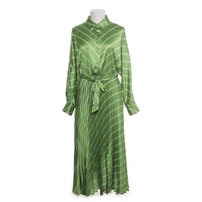 Klänning (Grön, Vit) från Mango Polyester