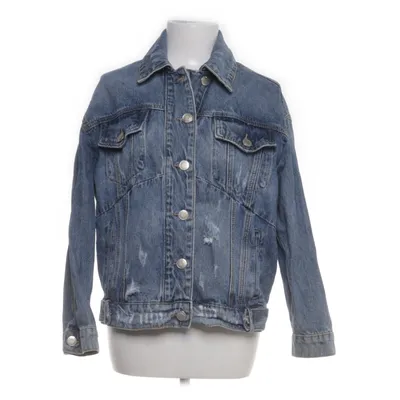 Denim jacket (Blue) from Jewelly Cotton, Polyester