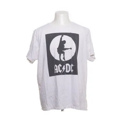 T-shirt (Vit, Grå) från ACDC Bomull
