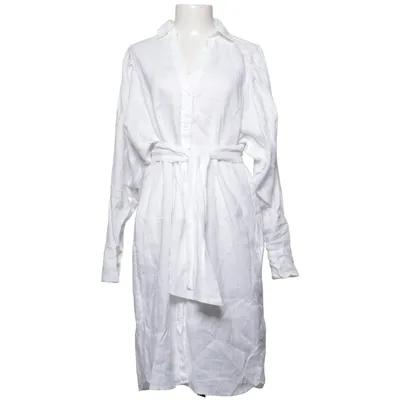 Skjortekjole (Hvid) fra Johanna Ortiz x H&M Linned
