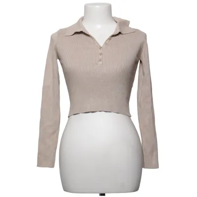 Rugby shirt (Beige) from Outfitbook Polyamide, Viscose
