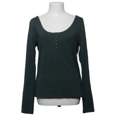 Henley T-shirt (Grøn) fra Costes Elastan, Polyamid