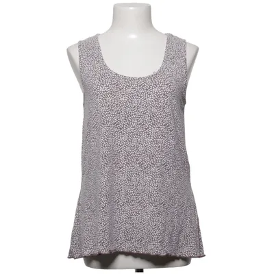 Tank Top (Brown, White) from Anno Elastane, Viscose