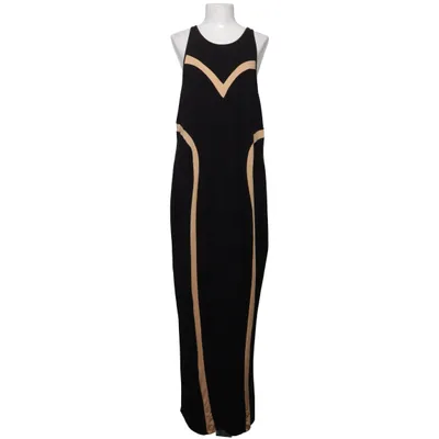 Maxi dress (Black, Beige) from Shein Curve Elastane, Polyester, Viscose