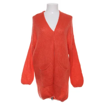 Cardigan (Orange) fra Made in italy Akryl, Mohair, Polyamid