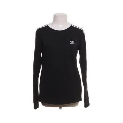 Long sleeve T-shirt (Black, White) from Adidas Cotton, Elastane