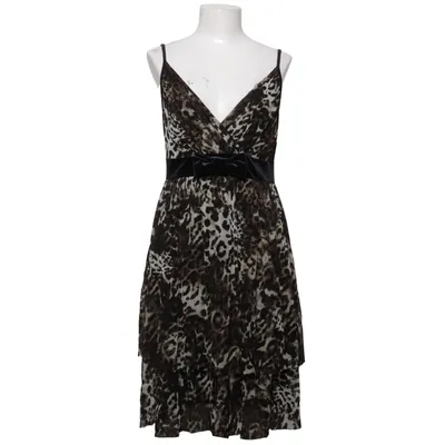 Kleid (Braun, Schwarz, Beige) von Piú & Piú Polyamid