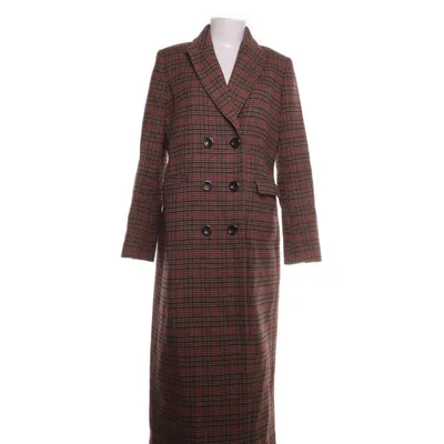 Frakke (Brun, Flerfarvet) fra Ivy & Oak Polyester, Uld, Polyamid