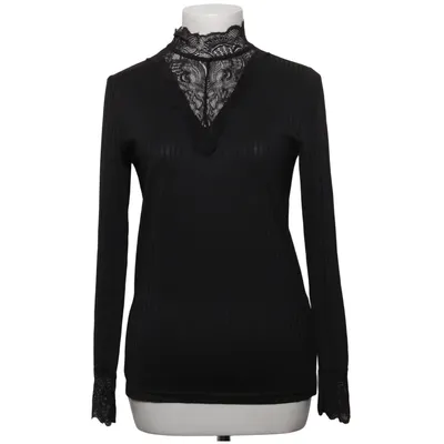 Top (Schwarz) von Jacqueline de Yong Elasthan, Nylon, Polyester