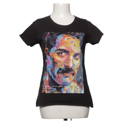 T-shirt (Sort, Flerfarvet) fra Fruit of the Loom Bomuld