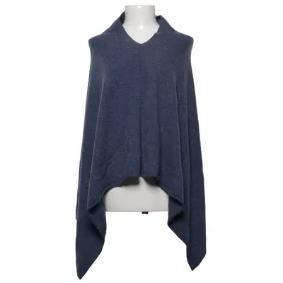 Poncho (Blue) from By Jolima Cashmere, Wool