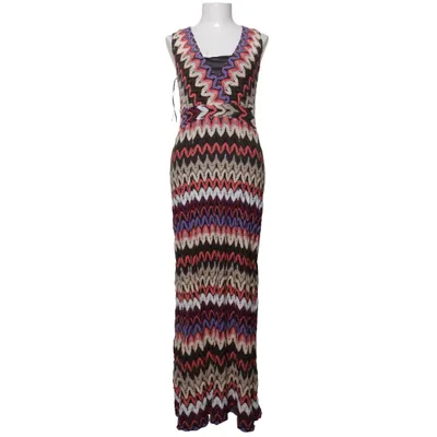Robe longue (Multicolore) de Comma Coton, Polyester, Viscose