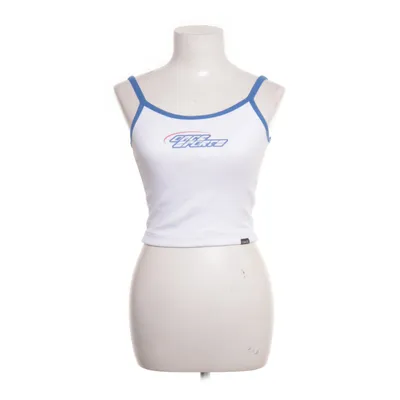 Crop top (Vit, Flerfärgad) från Oace Bomull, Elastan