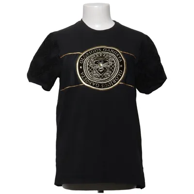 T-shirt (Black, Gold) from Glorious Gangsta Cotton, Polyester