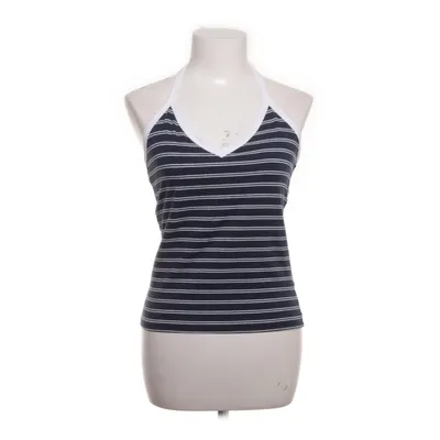 Halterneck top (Blå) fra L.O.G.G by H&M Bomuld, Elastan