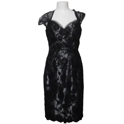 Cocktail dress (Black, White) from Jovani Polyester