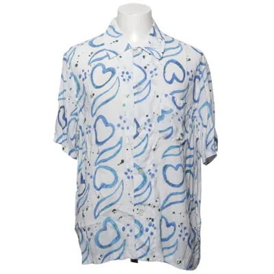 Korte mouwen shirt (Wit, Blauw, Groen) van Our Legacy Viscose