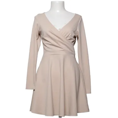 Wikkeljurk (Beige) van NLY One Elastaan, Polyester